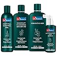 Dr Batra's Anti Dandruff Hair Serum, Conditioner, Hair Fall Control Oil & Dandruff Cleansing Shampoo - 200 ml Each, Best Hair Product Combo for Men & Women (Pack of 4)