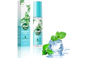 HOUSN Spray Haleine Fraiche,Spray Buccal,Vaporisateur D'Halitose D'Odeur Orale,Spray RafraîChissant à La Menthe,éLimine La Mauvaise Haleine, Haleine FraîChe FruitéE, Confort Buccal, Format De Poche