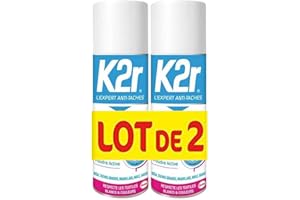 GÉNÉRIQUE K2R – Détachant à sec – Lot de 2 x 200ML – Action rapide sans lavage – Vendu par lot
