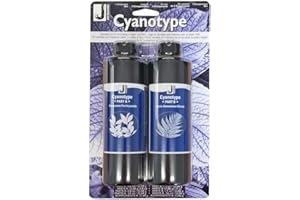 Jacquard Cianotipo Set Ferricianuro di potassio e citrato di ammonio ferrico Stampa fotografica di Sun su tessuto, progetti di carta