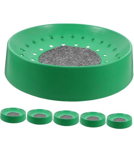 6 Taubennester Mit Kokosmatten – Kunststoff-Nistschale, 23 Cm Durchmesser | Für Tauben, Wachteln & Kleine Vögel