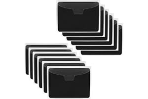 UNIMEIX Thicken 24 Pack Magnetic Sheets for Dies Storage Stamp and Die Storage Pockets Die Cut Storage for Card Making Supplies (2.0 mm Thickness