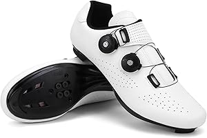 Hixingo Scarpe da Ciclismo Uomo Strada Mountain Scarpe da Bike per Bici, Unisex Scarpe MTB Road SPD/SPD-SL Scarpe da Ciclismo da Bici Compatibile, Scarpe da Equitazione