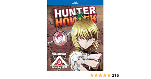 Hunter X Hunter Set 3 Standard Edition Blu Ray Amazon Co Uk Dvd Blu Ray