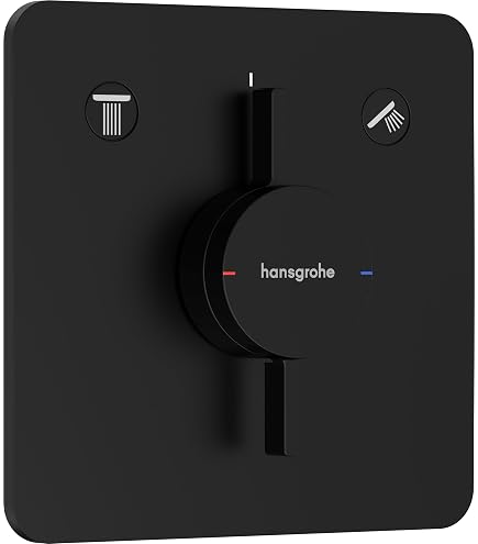Vanvilla Wannenset Mit Grohe Eurocube Armatur – Unterputz, Schwarz Matt, Inkl. Handbrause & Halter