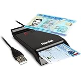 Hamlet HUSCR-NFC - Lettore di Smart Card USB e Contactless NFC per Carta Identità Elettronica CIE 3.0
