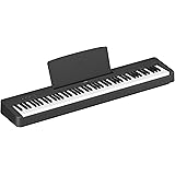 Yamaha P-145 Digital Piano - Pianoforte Digitale leggero e portatile, con Tastiera Graded Hammer Compact, 88 Tasti Pesati e 1