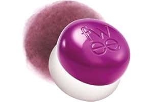 fwee Blurry Pudding Pot | Airbrushed Blush & Lip, Buildable Pigment, Long-lasting, Lightweight, Easy to Blend, Natural Soft Matte Finish - Boss (Deep Plum) | 0.17 oz