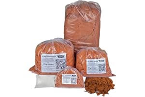 ZGG Arena de aceite para la construcción de moldes de arena 1 kg – 25 kg, a partir de 5 kg + 100 kg de talco gratis para metales ligeros y pesados, grano muy fino, reutilizable, ideal para fundidores