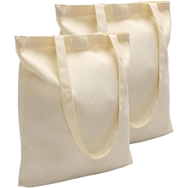 Lot De 28 Sacs En Toile Vierges - 14 Fourre-tout (47x38 Cm) + 14 Trousses (21x12 Cm) - Personnalisables Par Sublimation, Peinture, Broderie