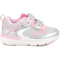 Scarpe Da Ginnastica Primigi Per Bambine E Ragazze - In Pelle, Suola In Gomma, Design Alla Caviglia, Made In Albania