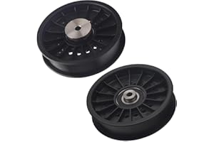 DECKMAN AUC10057 Antriebsriemen, flache Spannrolle, kompatibel mit John-Deere, 2 Stück