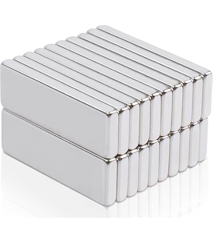 AOMAG® Forte Rare Earth Néodyme N52 Bar Magnet Bloc 50 X 25 X 10 Mm