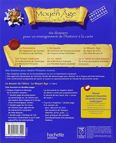 Livres Couvertures de Le Moyen Age : Cycle 3