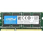 Crucial Ram Ct102464Bf160B 8Gb Ddr3L-1600 Sodimm Memoria Laptop 1.35 V Cl11, Verde
