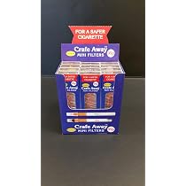 CRAFE AWAY REGULAR MINI FILTERS CIGARETTE 10 (12 IN 1 PACK)