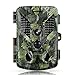 Produktbild Abask Wildkamera Fotofalle 1080P 16MP mit Full HD Überwachungskamera IP67 Wasserdichte Jagdkamera 120°Weitwinkel Vision Infrarote 20m/65ft Nachtsichtkamera Digitale mit 2.4" LCD Display
