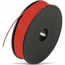 Schaltlitze LIYV 1x0,14 Mm², 100m Spule Rot - PVC Isoliert Für Schwachstrom & Elektronik