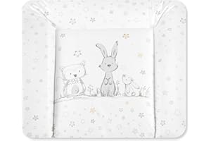 Julius Zöllner Matelas à Langer Softy Fleuret 75x85 cm Bunny et Chouette