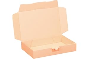 smiley pack 100x Maxibriefkartons 240x160x45mm Braun Größe und Menge wählbar Versandkarton Warenpost Warensendung Büchersendung Postkarton DHL Hermes DPD GLS UPS Deutsche Post (100 Stück Braun)