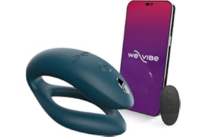 We-Vibe Sync O Vibrador para parejas - Juguete erótico en forma de C con mando a distancia - Vibración controlada por aplicación - Estimulación del punto G y del clítoris - Impermeable - Groen