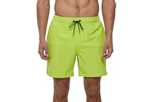 Arcweg Męskie kąpielówki męskie szorty na deskę z kieszeniami na zamek błyskawiczny surfingowe rozciągliwe szorty plażowe oddychająca podszewka z siatki szybkoschnące