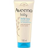 Aveeno Baby Daily Care Nappy Cream (1x 100ml), Gentle Cream to Soothe Delicate Skin, a Preventative Nappy Rash Lotion with Lo