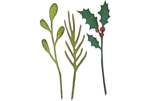 Sizzix Bigz L Die 664757 Festive Stems by Tim Holtz