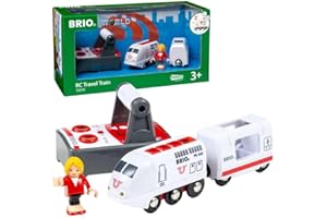 BRIO World – Treno Passeggeri Telecomandato | Accessorio Pista In Legno Per Bambini | Treno Brio Bambini 3 Anni O Più | Idee Regalo | Regalo 3 Anni