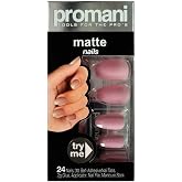 Promani Matte Takma Tırnak Kiti Şeker Pembe PR-5019