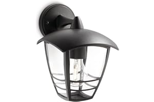 Philips Lighting CREEK Applique descendante max.1x60W E27 - Noir