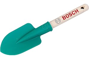 Theo Klein 2786 Pala Bosch, corta I Vanga tonda e resistente I Stabile manico in legno I Dimensioni: 22 cm x 6 cm x 2,5 cm I Giocattoli per bambini dai 3 anni in su