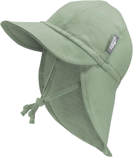 JAN & JUL Adjustable and Breathable Sun Hat for Baby Girls and Boys - 1