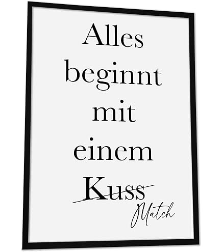 TypeStoff Kunstdruck „Toastbrot“ – Lustiges Poster Mit Spruch, Hochwertiger Karton, Wandbild KD-00219-M