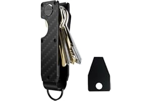 Leseogye Key Organiser, Portable Metal Key Organiser Keyring, Minimalist Smart Key Holder for 2-6 Keys