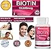 Produktbild Biotin 10,000 MCG - For Hair Growth, Improve Skin Health & Have Thicker Nails For Women & Men.With Vitamin B7-Complex.