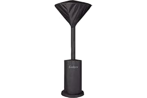 Enders® Fancy/Solid Wetterschutzhülle 5683 für Terrassenheizer, Heizpilz, Schwarz, 90 x 90 x 235 cm, Witterungsbeständig, Outdoor