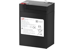 DREAMDASH 5Ah Batterie Rechargeable Lithium 7.2V adapté pour Batterie 6V (5.4v-8.4v), 1500+ Cycles, Fonctionne de -15 ℃ à 50 ℃, IP65 pour Voiture pour Enfants, UPS, Système Solaire éolien, E-Bike, éclairage