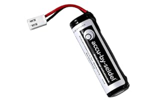 ACCU-BY-SEIDEL Ersatz-Akku für Leifheit Fenstersauger Fensterreiniger Dry&Clean 51000 51002 51113 51114 aus Samsung 3,7V 3000 mAh