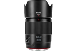 Meike Objectif Grand Angle 35 mm F2.0 Plein Cadre AF STM (Moteur Pas-à-Pas) Mise au Point Automatique Prime Portrait Objectifs pour Panasonic Lumix Sigma Leica L-Mount sans Miroir S1 S1R S1H S5 FP