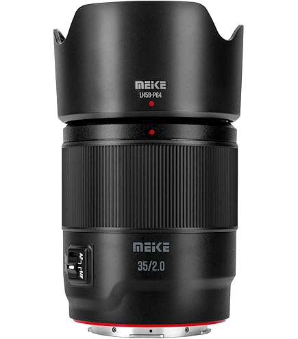Meike Téléobjectif AF plein cadre 85 mm F1.8 STM avec moteur pas à