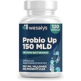 Probiotics and Prebiotics Intestinal 150 Billion CFU and 30 Strains. 120 Gastro-resistant Vegan Capsules. With Inulin, Up to