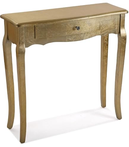 Mobile porta tv in stile barocco avorio veneziano con decori oro foglia