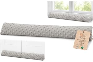 Dragpropp fönster, fönstertätning, dörrmatta, 150 cm – dragpropp för dörr och fönster, vindpropp Minky