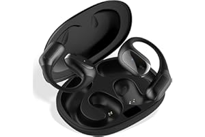 ODOROABA Cuffie Bluetooth Sport, Auricolari Bluetooth Sport 5.4 HiFi Stereo Auricolari Open Ear, Cuffie On Ear con Microfono ENC, Headphones Senza Filo Wireless Running, 72 Ore, Touch Control