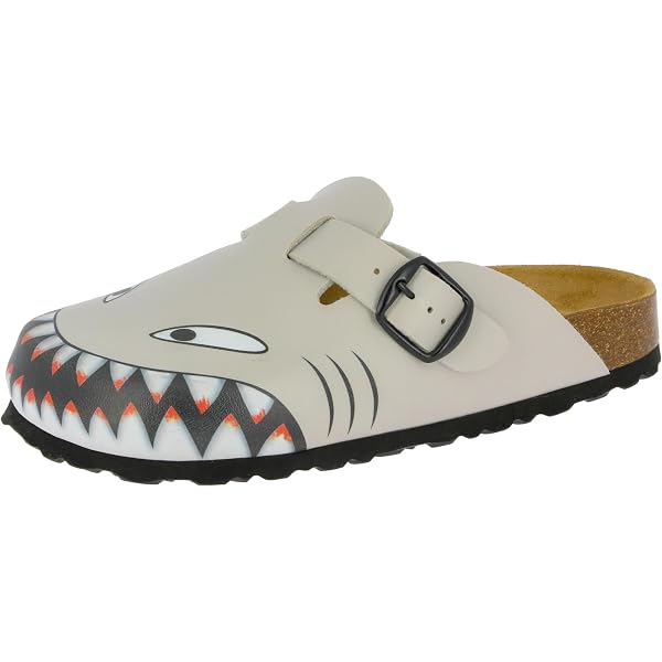 Sabots Mixte Bioline Clog Star Avec Boucle Réglable - Confortables Et Tendance