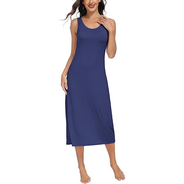 BestSale247 Sexy onderjurk met kant, van zachte bamboestof, met verstelbare bandjes, onderrok, nachthemd, nachtkleding, zwart, kort, L/XL