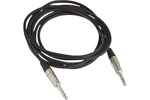 Hosa HSS-010 PRO Câble TRS Noir