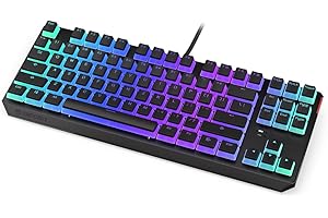 ‎ENDORFY ENDORFY Thock TKL Pudding Red, klawiatura mechaniczna, przełączniki Kailh Red, RGB, PBT Pudding Keycaps | EY5A006