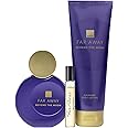 Avon Far Away Beyond the Moon Eau de Parfum Set (Pack of 3) Contains Eau De Parfum, Body Lotion and Purse Spray, Oriental and Gourmand Scent, Long Lasting Formula